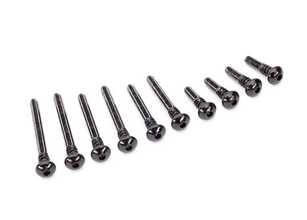 Traxxas - TRX8940 -Suspension screw pin set, front or rear (hardened steel), 4x18mm (4), 4x38mm (2), 4x33mm (2), 4x43mm (2)