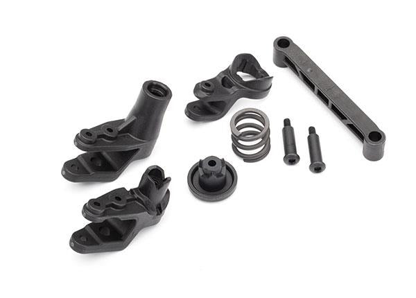 Traxxas - TRX8946 - Steering bellcranks/ bellcrank support/ servo saver/ servo saver spring/ draglink/ 3x20mm shoulder screws (2)