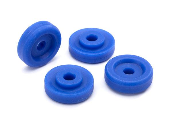 Traxxas - TRX8957X - Wheel washers, blue (4)