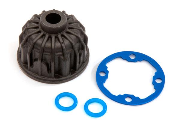 Traxxas - TRX8981 - Carrier, differential/ x-ring gasket/ o-ring (2)/ 10x19.5x0.5 TW