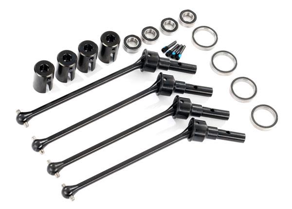 Ståltrækaksler til WideMaxx™ - 4 stk - Kræver TRX8654 og TRX7758 17mm