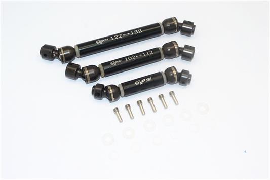 STEEL+ALUMINIUM FRONT+CENTER+REAR CVD DRIVE SHAFT -21PC SET