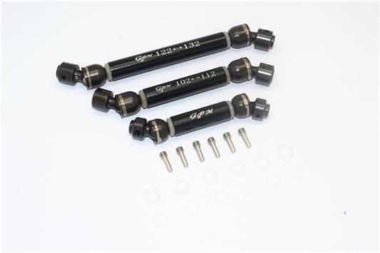 GPM - GPMTRX6037SABK - STEEL+ALUMINIUM FRONT+CENTER+REAR CVD DRIVE SHAFT -21PC SET