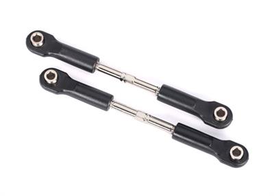 Turnbuckles, camber link, 91mm (80mm center to center) (assembled with rod ends and hollow balls) (2)