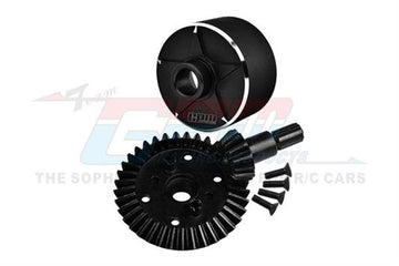CARBON STEEL RING GEAR 37T & PINION GEAR 13T WITH ALUMINUM DIFF CASE