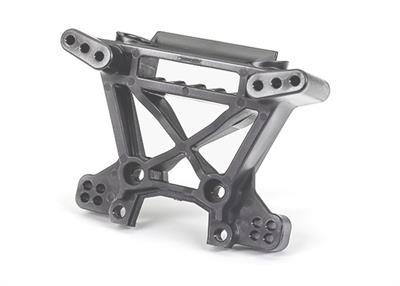 Shock tower, front, extreme heavy duty, gray (for use with #9080 upgrade kit)