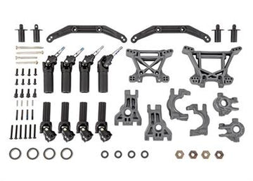 Traxxas - TRX9080GR - Upgrade drivlinje og affjedring til Extreme Heavy Duty - Grå