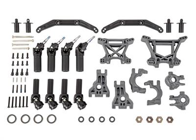 Outer Driveline & Suspension Upgrade Kit, extreme heavy duty, gray