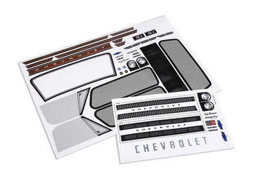 Traxxas - TRX9113 - Decal sheets, Chevrolet Blazer (1969 -1972)