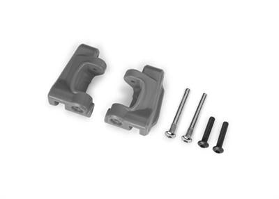 Traxxas - TRX9136-GRAY - Caster blocks (c-hubs), extreme heavy duty, gray (left & right)