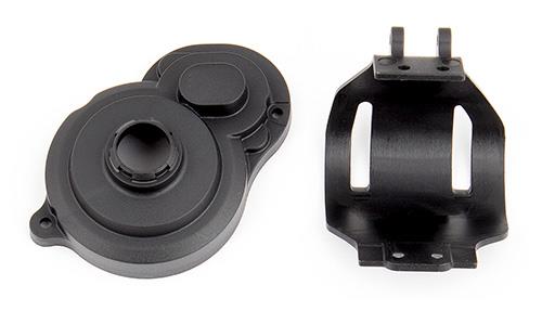 Gear Cover and Motor Guard, black