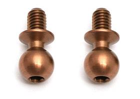 Team Associated - AE91452 - HD METRIC BALL STUD, 4MM, TiN