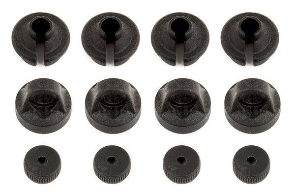 Team Associated - AE91454 - Shock Caps and Spring Cups