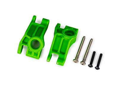 Traxxas - TRX9150-GRN - Carriers, stub axle, rear, extreme heavy duty, green (left & right)