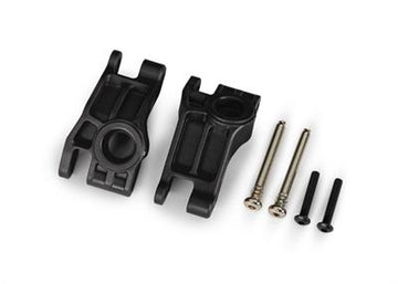 Carriers, stub axle, rear, extreme heavy duty, black (left & right)