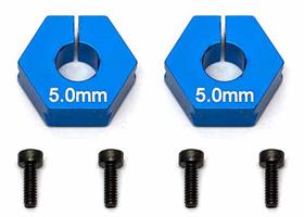 Team Associated - AE91609 - 12mm med 5.0mm offset, FT Clamping Wheel Hexes
