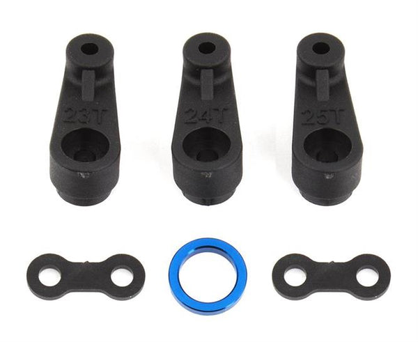 Team Associated - AE91728 - RC10B6 Servo Horns, 15.5 mm