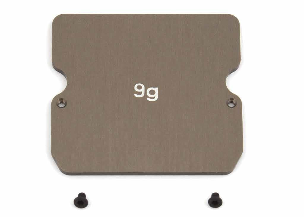 RC10B6.4 Aluminum Chassis Weight, 9g