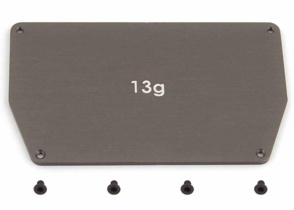 B6 Aluminum Chassis Weight, 13g