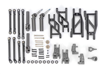 Outer Driveline & Suspension EHD Gray Upgrade Kit 2WD Stampede, Rustler, Bigfoot