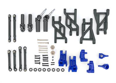 Traxxas - TRX9182-BLUE - Outer Driveline and Suspension EHD Blue Upgrade Kit