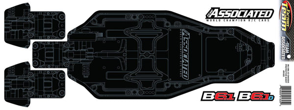 Team Associated - AE91825 - B6.1/B6.1D FT Chassis Protective Sheet