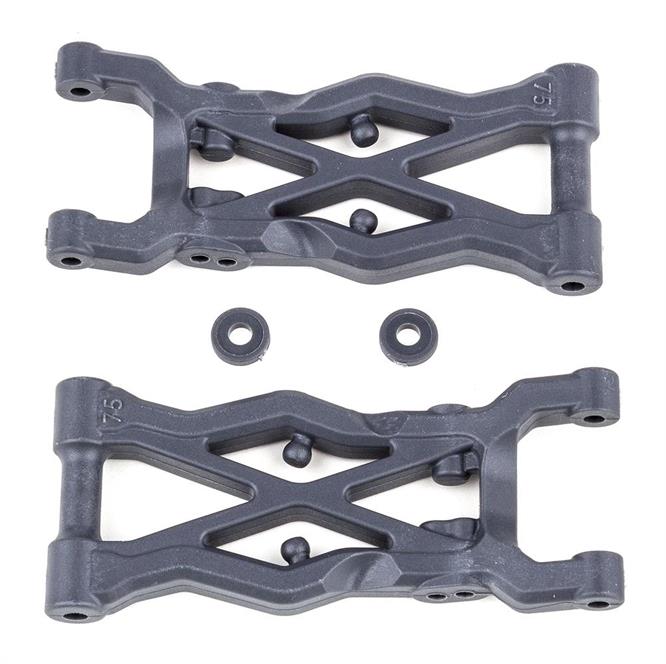 Team Associated - AE91856 - B6.2 Rear Suspension Arms, 75mm, hard