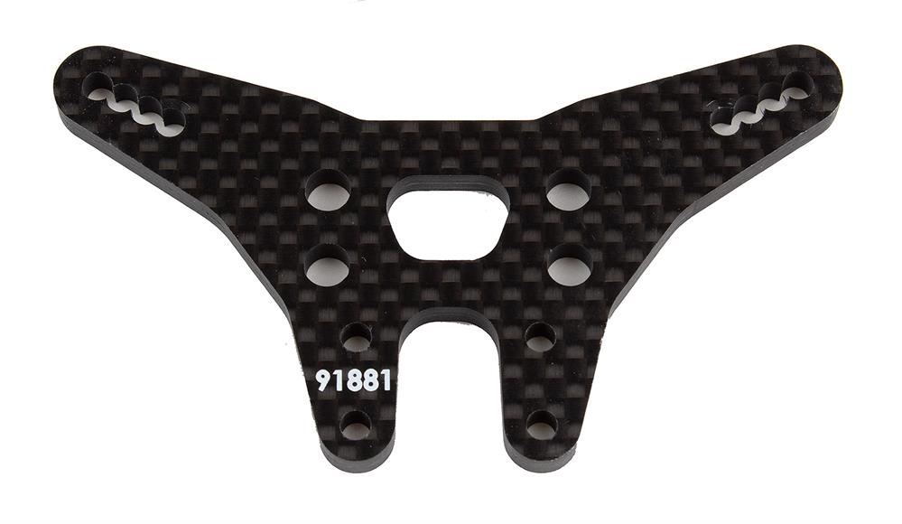 RC10B6.4 Rear Shock Tower, carbon fiber