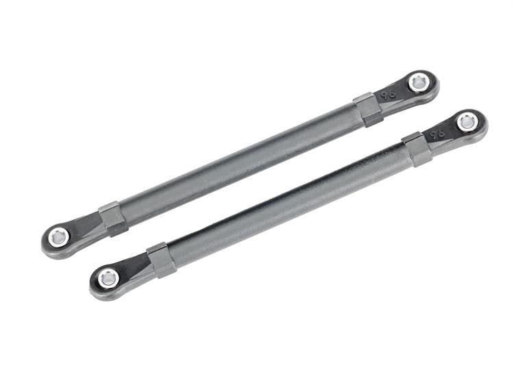 Toe Links 96mm EHD (2) (for Upgrade Kit #9180) 2WD Stampede, Rustler, Bigfoot
