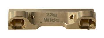 RC10B6.4 FT Arm Mount C, wide, brass