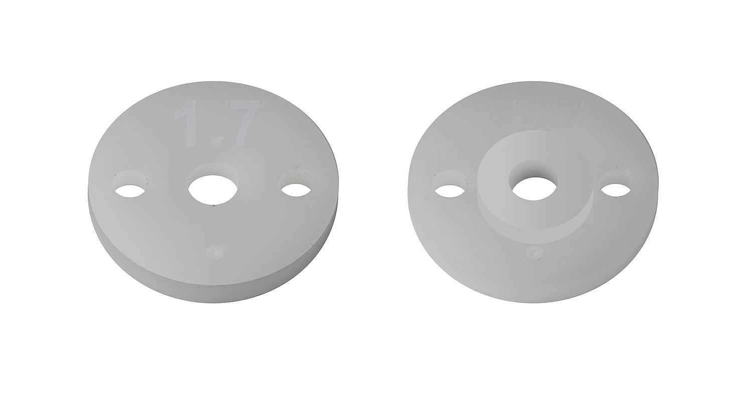 FT 13mm Shock Pistons, 2.0mm, 2x1.7