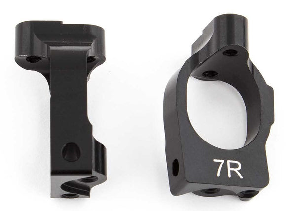 Team Associated - AE92028 - B64 Aluminum Caster Blocks, 7 deg. (in kit, B64)