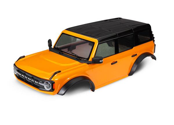 Traxxas - TRX9211X - Ford Bronco (2021) Karosseri orange (painted) (includes grille, side mirrors, door handles, fender flares, windshield mm