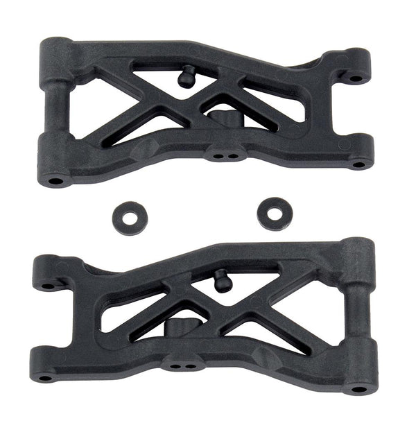 Team Associated - AE92129 - RC10B74 Front Suspension Arms, hard