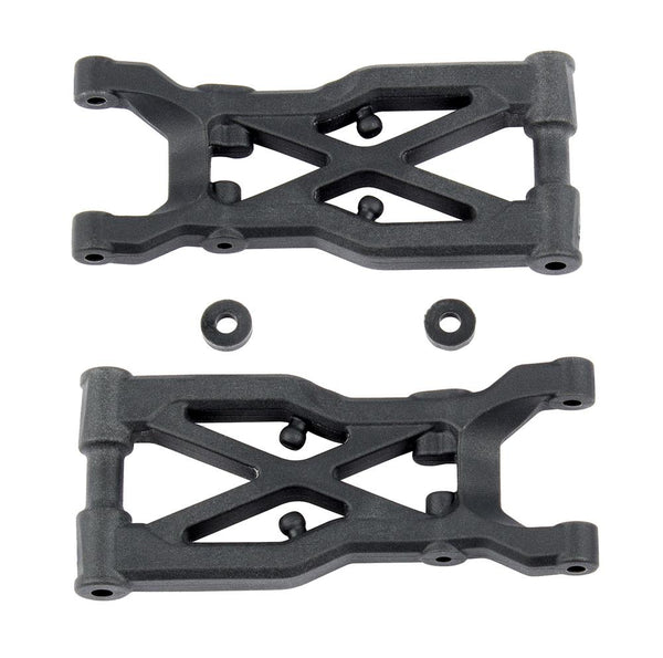 Team Associated - AE92131 - RC10B74 Rear Suspension Arms, hard