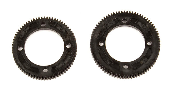 Team Associated - AE92149 - RC10B74 Center Diff Spur Gears, 72T/48P, 78T/48P