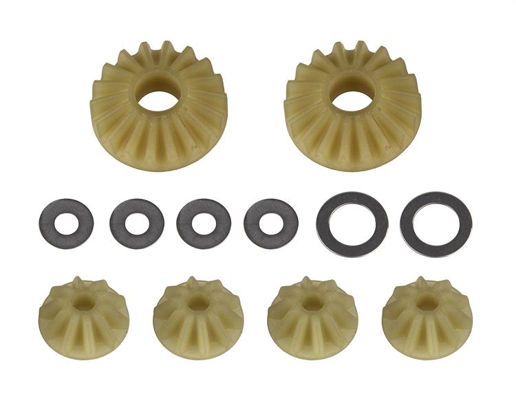 Team Associated - AE92307 - RC10B74 FT LTC Differential Rebuild Set, plastic