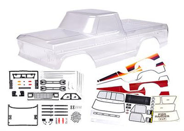 Traxxas - TRX9230 - Body, Ford F-150 (1979) (clear, requires painting)/ decals/ window masks