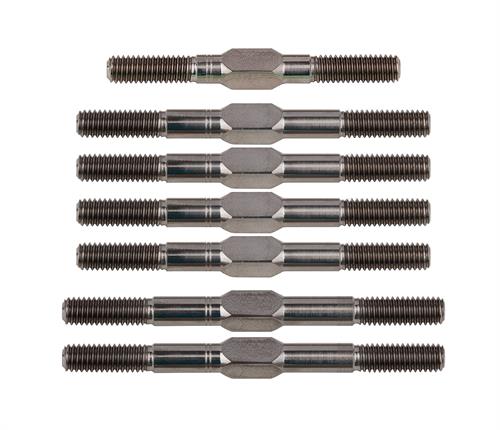 Team Associated - AE92361 - RC10B74.2 FT Titanium Turnbuckle Set, M3.5mm