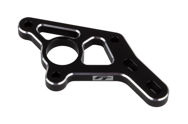 Team Associated - AE92476 - RC10B7 FT Motor Mount, black aluminum