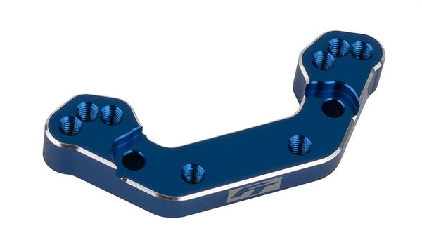 Team Associated - AE92477 - RC10B7 FT Ballstud Mount, +2mm, blue aluminum