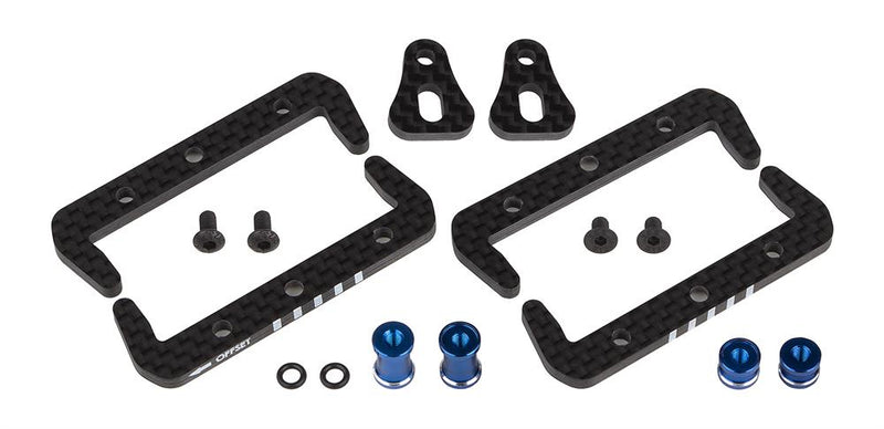 Team Associated - AE92482 - RC10B7 Factory Team Battery Mount Set