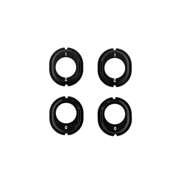 RC10B7 FT Aluminum Differential Height Inserts, Notched