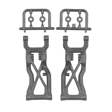 RC10B7 FT Carbon Rear Suspension Arms V2, 81mm