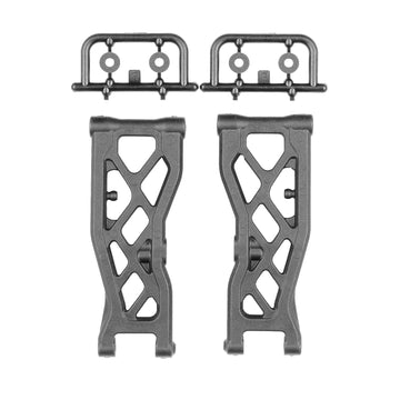 RC10T84 FT Carbon Front Suspension Arms, 88.5mm