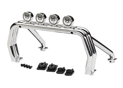 Traxxas - TRX9262 - Roll bar/ mounts (front (2), rear (left & right))/ 2.6x12mm BCS (self-tapping) (4) (fits