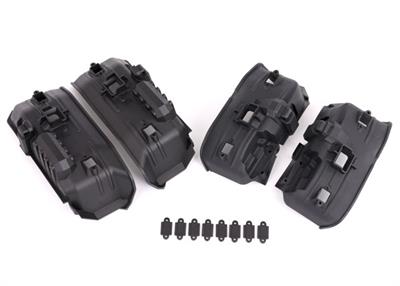 Traxxas - TRX9288 - Fenders, inner, front & rear (for clipless body mounting) (2 each)/ rock light covers (8)