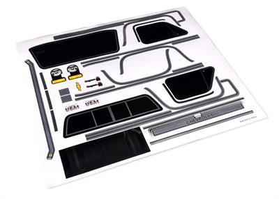 Decal sheet, Chevrolet K10 Truck (1979)