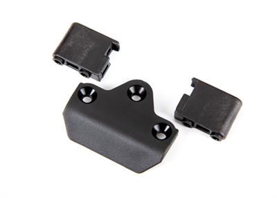 Skidplate, front/ servo mounts, steering (2)