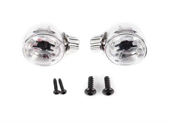 Traxxas - TRX9334 - Headlight housings (left & right)/ headlight lens (2)/ 2.6x8 BCS (2)/ 1.6x7 BCS (self-tapping) (2) (fits #9333 or 9335 body)